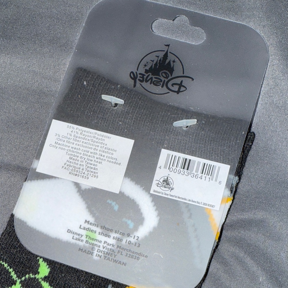 NEW Disney Parks Men”s Wall-E Black Socks - Picture 2 of 5
